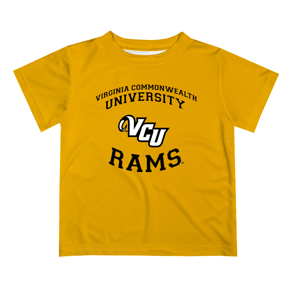 VCU Rams Virginia Commonwealth University Vive La Fete Game Day Gold B —  Vive La Fête - Online Apparel Store