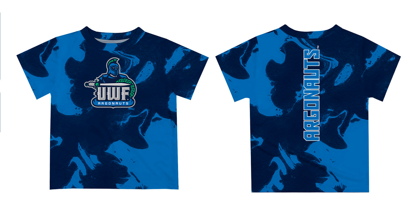 West Florida Argonauts UWF Vive La Fete Marble Boys Game Day Navy Short Sleeve Tee - Vive La Fête - Online Apparel Store