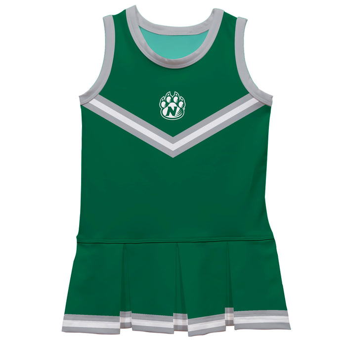 Northwest Missouri Bearcats Vive La Fete Game Day Green Sleeveless Cheerleader Dress