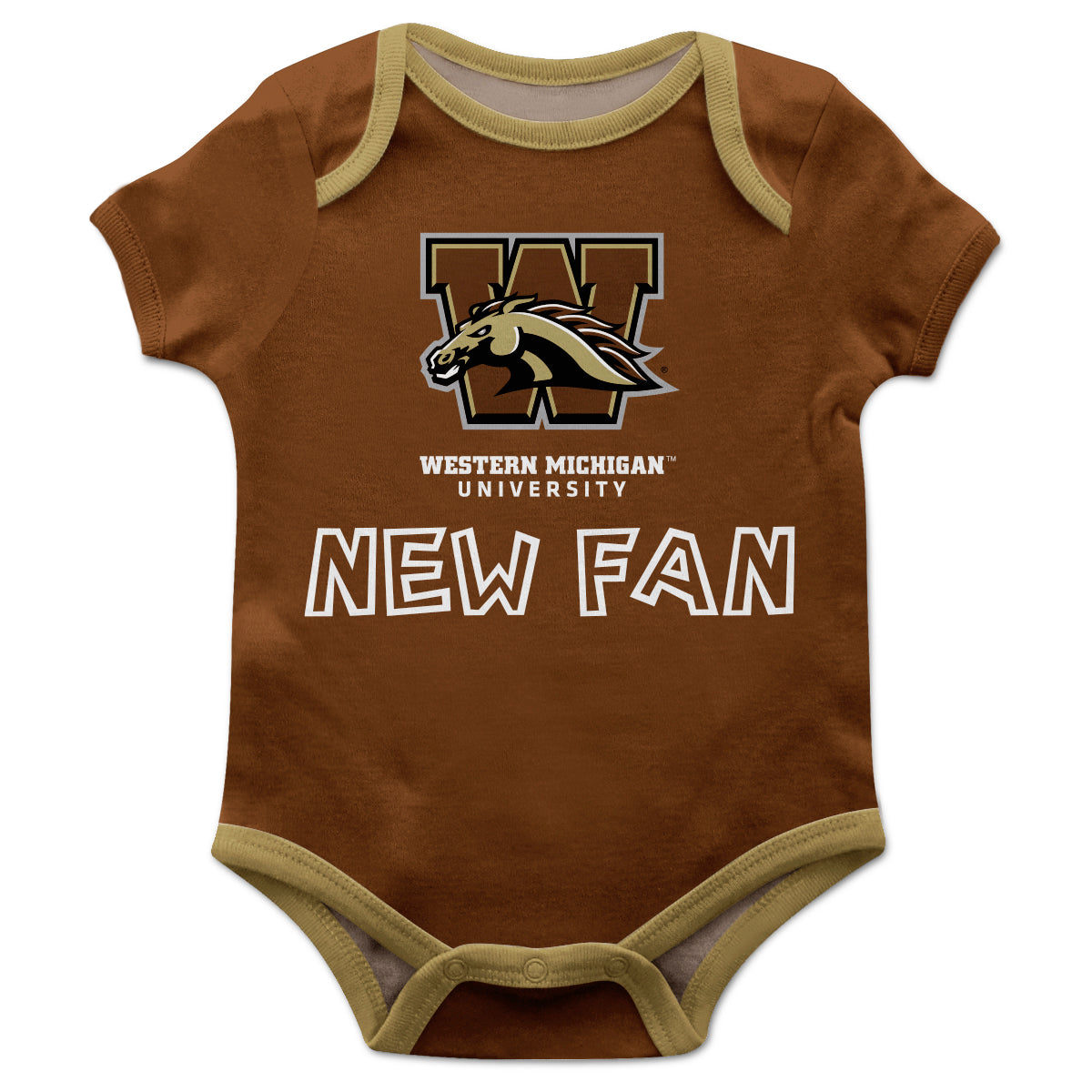 Baby Broncos Fan Jersey Onesie