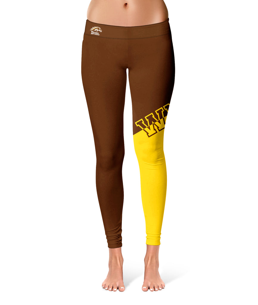 Western Michigan Broncos Black Waist Brown Leggings — Vive La Fête - Online  Apparel Store