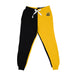 Wichita State Shockers WSU Vive La Fete Color Block Womens Yellow Black Fleece Jogger