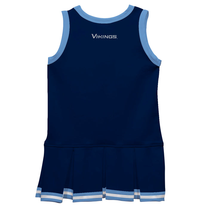 Western Washington Vikings Vive La Fete Game Day Blue Sleeveless Youth Cheerleader Dress - Vive La Fête - Online Apparel Store